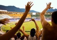 Partido de fútbol en Río de Janeiro