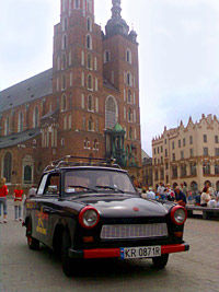 Krakow Half-Day Tour by Trabant