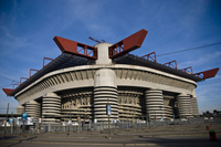 Visita al estadio de fútbol de San Siro de Milán