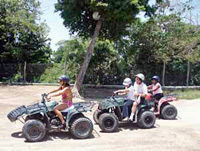 ATV Tour of the Mayan Caribbean