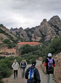 Hiking in Montserrat Natural Park