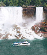 Niagara Falls Canadian Side Tour and Maid of the Mist Boat Ride 