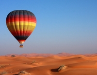 Vuelo en globo aerostático sobre Dubái