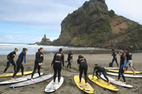 Surfing Lessons from Auckland