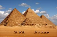 Excursión privada: pirámides y esfinge de Gizeh, Museo Egipcio y bazar Khan el-Khalili