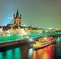 Cologne Rhine River Advent Evening Dinner Cruise on MS Stolzenfels