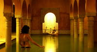Evite las colas: visita a la Alhambra y a los baños árabes Hammam de Granada