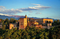 Halvdagstur fra Granada til Alhambra og Generalife-hagen
