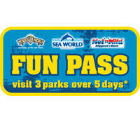 Theme Park Fun Pass (3 Parks over 5 Days): Movie World, Sea World and Wet 'n' Wild