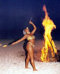 Freeport Bonfire on the Beach Bahamas Style