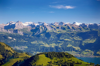 Excursión de un día al Monte Rigi y Lucerna en verano desde Zúrich