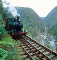 Tasmania West Coast Wilderness Railway Tour