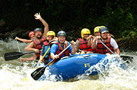 Whitewater Rafting on the Pacuare River in Costa Rica