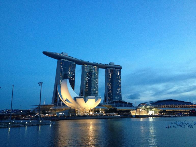 The beautiful Marina Bay - Singapore