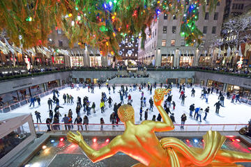 Picture of VIP: Rockefeller Center Late-Night Ice Skating & Holiday Lights Bus Tour