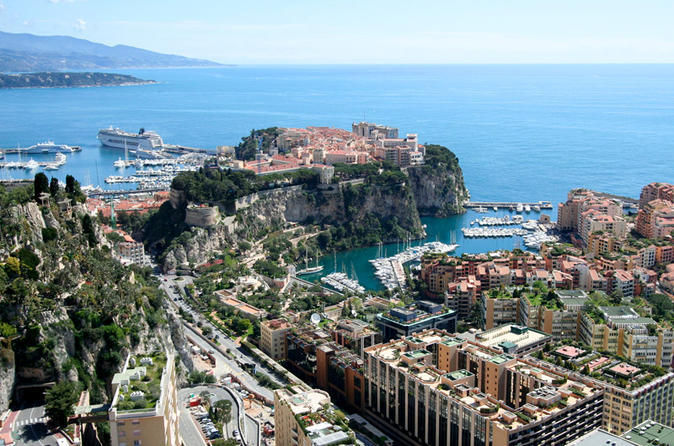 Monaco -- city of luxury in South France 
