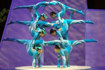 Chinese Acrobats and Shanghai Evening Tour