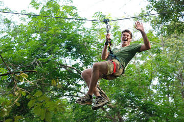 Jungle Xtrem Adventures Park Ropes Course from Phuket